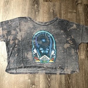 Chaser Distressed Journey Dyed T-Shirt